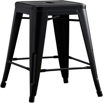 GlasFlength Dining Chairs Dining Room Chairs Kitchen Chairs Armless Chairs Set of 2 Fabric Chairs for Home Kitchen, Black, 17"*17"*30"