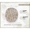 Cloud Comfort Microfiber Bathroom Rug, Non Slip Bath Mat Water Absorbent Soft Microfiber Shaggy Mat Machine Washable, Thick Plush Rugs for Shower - 3 of 4