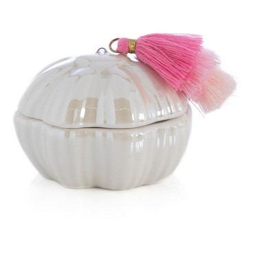 Eden Trinket Jar  - Off-White - Shiraleah