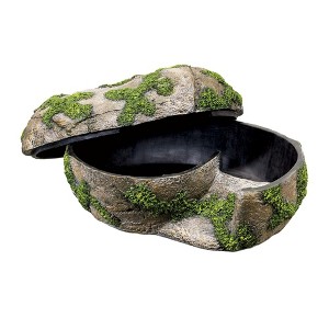 Zilla Naturalistic Humid Hideaway Rock Lair, Large (11" x 7.75" x 6") - 1 of 4
