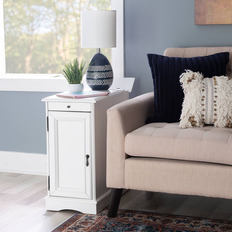 Felix Accent Table with USB Charging Station - Powell Company, 3 of 21