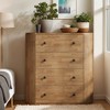 Hommoo 39.4" 4-Drawer Wooden Chest Dresser, Storage Cabinet Organizer - 2 of 4