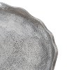 Kate and Laurel Alessia Tray, 16" Diameter, Silver - 2 of 4