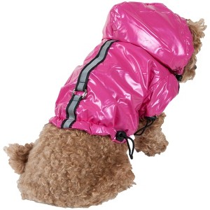 Pet Life (R) Reflecta-Sport Adjustable Reflective Weather-Proof Pet Rainbreaker Jacket - 1 of 3