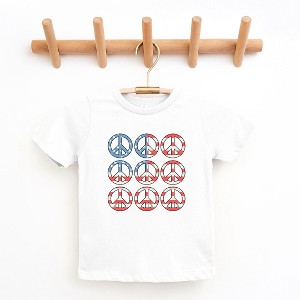 The Juniper Shop Peace Signs Flag Youth Short Sleeve Tee - 1 of 2