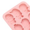 Unique Bargains Candy Mould 6-Cavity Gingerbread Man Varieties Candy Mould Hand Wash 5.87"x5.87"x0.94" 1 Pc - 4 of 4