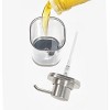 iDesign Liquid Soap Dispenser - Set of 2 - Clear/Brushed Nickel - 4 of 4
