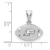 Black Bow Jewelry Sterling Silver Purdue Boilermakers NCAA Pendant - 2 of 3