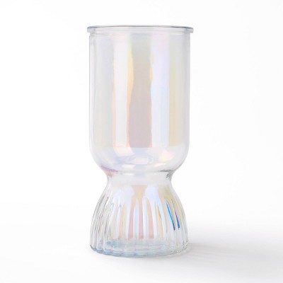 Glass Vase Iridescent - Bullseye's Playground™