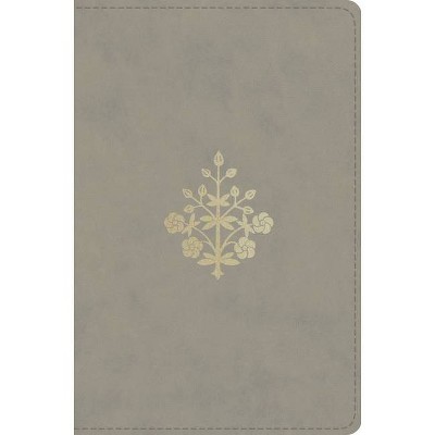 ESV Compact Bible (Trutone, Stone, Branch Design) - (Leather Bound)