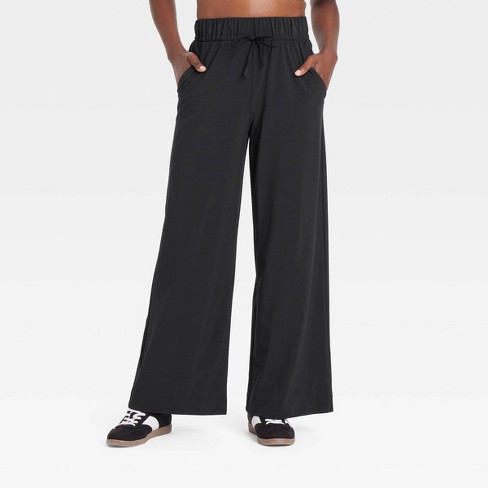 Women s Active Light High rise Wide Leg Pants All In Motion Target