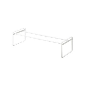 Yamazaki Home - Stackable Shoe Rack (7" H) - Steel - White - 1 of 4