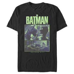 Men's The Batman Dark Knight and Catwoman Panels T-Shirt - 1 of 4