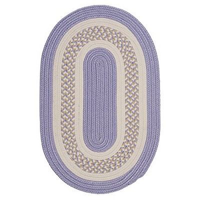 Colonial Mills Flowers Bay - Amethyst 6 Ft round Round Rug Indoor/Outdoor 100% Polypropylene