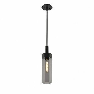 Claverack - 1 Light Pendant In Art Deco Style-17.25 Inches Tall and 5 Inches Wide - 1 of 1