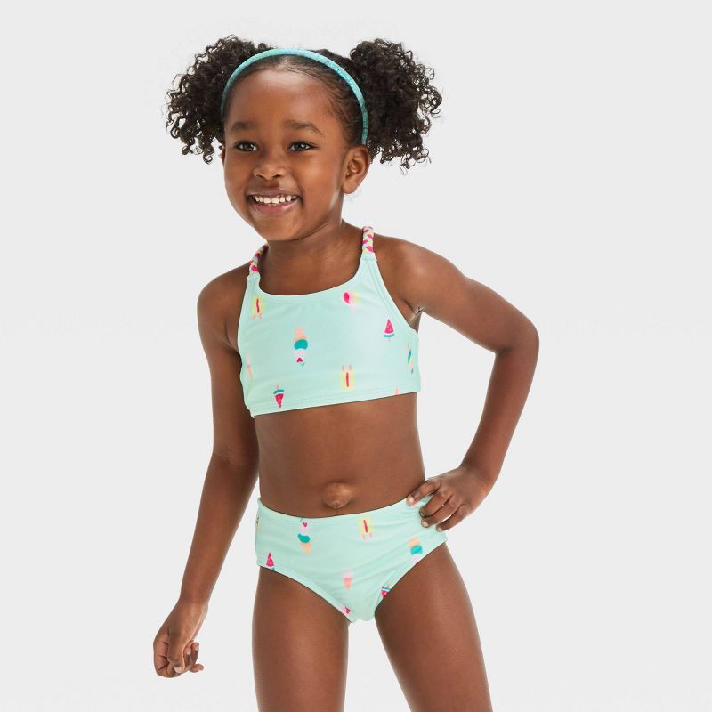 Toddler Girls' Braided Bikini Set - Cat & Jack™, 1 of 5