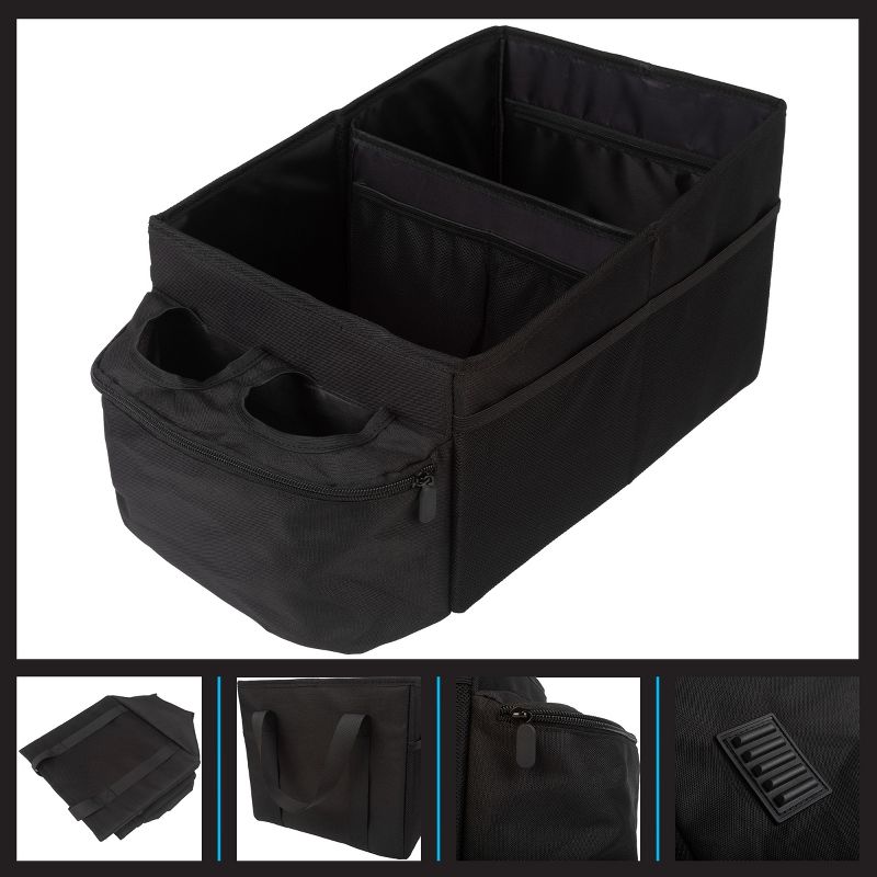 Stalwart Backseat Car Organizer with Cupholders, 3 of 9