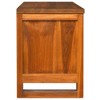 vidaXL TV Stand 43.3 in.x11.8 in.x15.7 in. Solid Wood Teak - 4 of 4