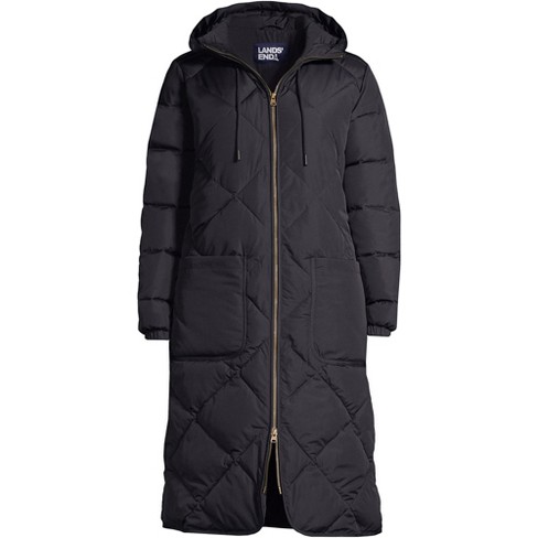 Lands end 2024 maxi down coat