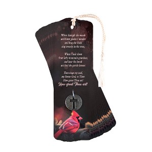 Dicksons Then Sings My Soul - How Great Thou Art, Multicolor 6 x 2 Inch Paper Tassel Bookmark with Coin; Pack of 15 - 1 of 2