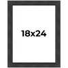 PosterPalooza | Traditional Black Picture Frame - UV Acrylic, Foam Board Backing, Hanging Hardware - 2 of 4