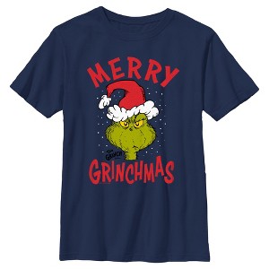 Boy's Dr. Seuss Merry Grinchmas T-Shirt - 1 of 4