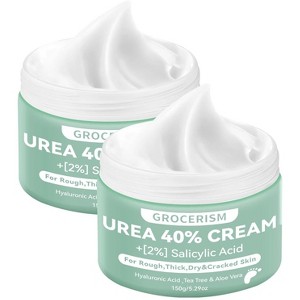 Grocerism 40% Urea Cream & 2% Salicylic Acid Cream - Intensive Repair for Dry Skin & Calluses - Hand & Foot Cream - 1 of 4
