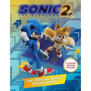 Sonic the Hedgehog 2: The Official Movie Poster Book - by  Penguin Young Readers Licenses (Paperback) - 1 of 1