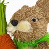 National Tree Company 12" Bunny with Carrot Table Decoration, Easter Collection - 3 of 3