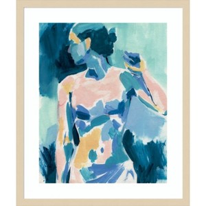 Amanti Art Loose Expressive Figure II by Victoria Barnes Wood Framed Wall Art Print - 1 of 4