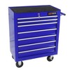 Maggift 7-DrawersTool Boxes, Portable Rolling Tool Chest with Wheels, Metal Closure for Office, Garage, Blue, 30.7"*25.9"*13.6" - 3 of 4