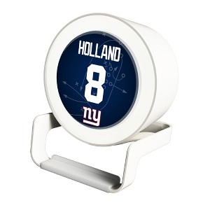 NFL New York Giants Players Game Tactic Night Light Charger and Bluetooth Speaker - 1 of 3
