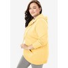 Woman Within Plus Size Better Fleece Zip-Front Hoodie - 4 of 4