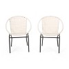 Set of 2 Mid-Century Idaho Club Chair for outside living room-Christopher Knight Home - 2 of 4