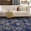 Area Rug 5'x7' Washable Living Room Accent Rug Indoor Vintage Distressed Carpet Low Pile Bedroom Office Dining Room Grey - 2 of 4
