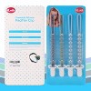 4-Pack Silicone Pacifier Clips with One-Piece Beads for Baby - Holders for Teething Relief and Baby Essentials - 4 of 4