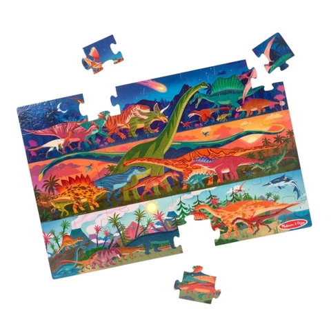 Melissa & Doug Dinosaurs Floor Puzzle: product photograph from Target.