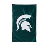 Evergreen NCAA Michigan State University Applique House Flag 28 x 44 Inches Outdoor Decor for Homes and Gardens - 2 of 4