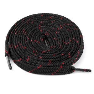 Elerevyo All Types of Casual Sneakers Double Color Twill Athletic Flat Shoelaces 3 Pairs - 1 of 4