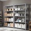 5-Tier Heavy-Duty Steel Shelving Unit - 500 lbs Capacity, Adjustable Storage Rack for Garage, Pantry & Kitchen - 2 of 4