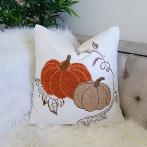 Sapphtopaz Decorative Halloween Throw Pillows, Bed Pillows with Insert, Single Piece Stylish Accent Lumbar Pillows for Bed & Couch - 1 of 4