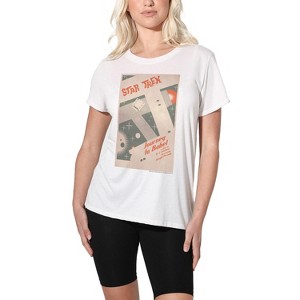 Women's Star Trek Tos Episode 39 Loose T-Shirt White - 1 of 4