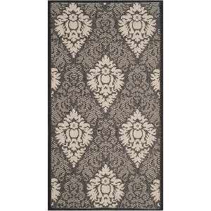 Courtyard CY2714 UV & Stain Resistant Non-Shedding Power Loomed Indoor/Outdoor Rugs - Safavieh - 1 of 4