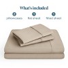 Double Brushed Sheet Set for Split and Adjustable Beds by Bare Home - 2 of 4
