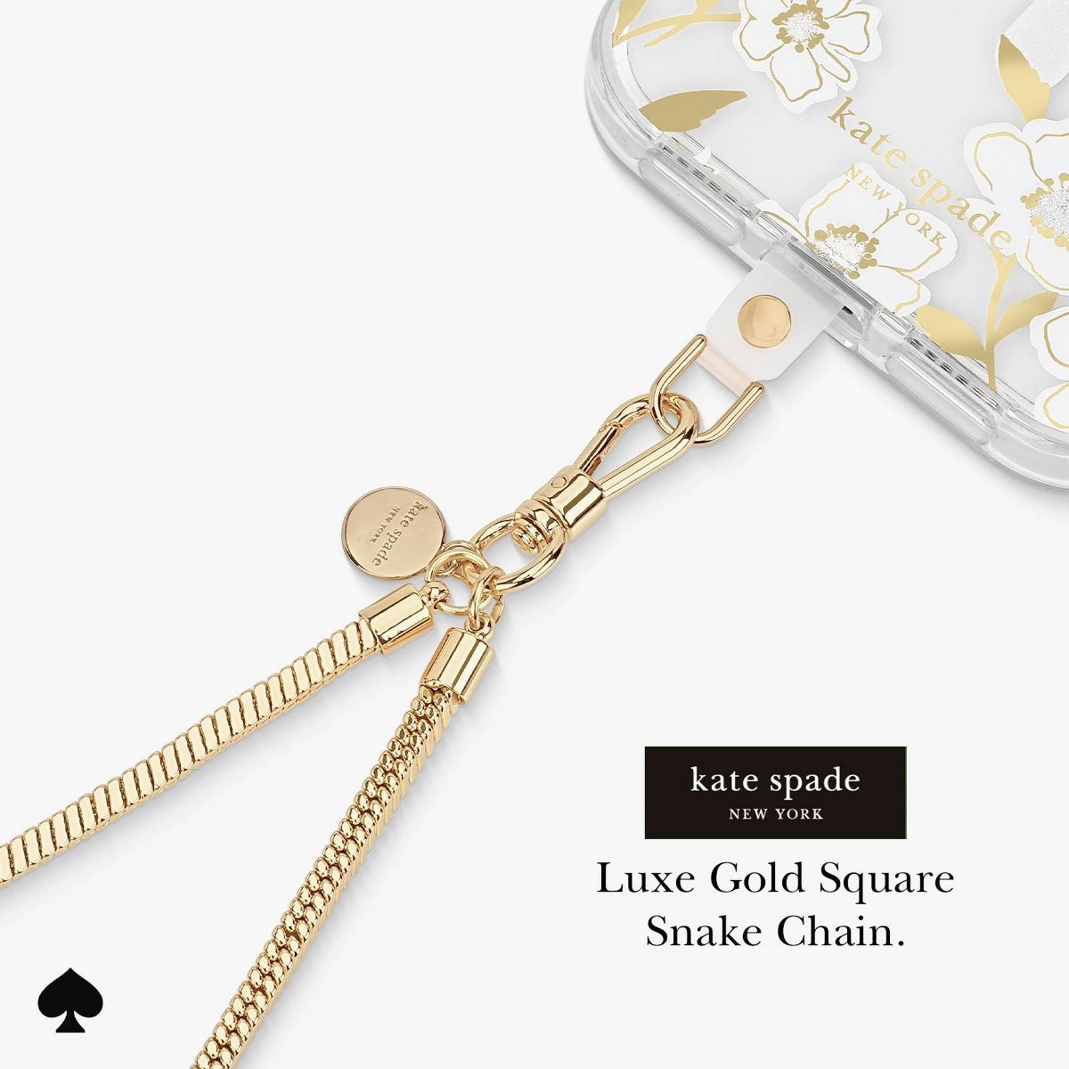 Kate Spade Anchor Card Phone Charm - thumbnail 3