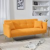 NicBex 67/70/79Inch Loveseat,Modern Convertible Loveseat Sofa with Adjustable Arms,Upholstered 2-Seater Couch Set for Living Room,Bedroom,Lounge - 3 of 4