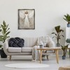 Stupell Industries Soft Abstract Angel Black Framed Floater Canvas Wall Art - 2 of 4