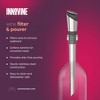 Wine Filter and Pourer – Drip-Free Stainless Steel Wine Spout with Integrated Filter and Leak-Proof Silicone Stopper – Dishwasher Safe - 2 of 4