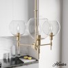 Xidane 19" 3-Light Chandelier, Metal, Alturas Gold Finish, Indoor Lighting - 4 of 4