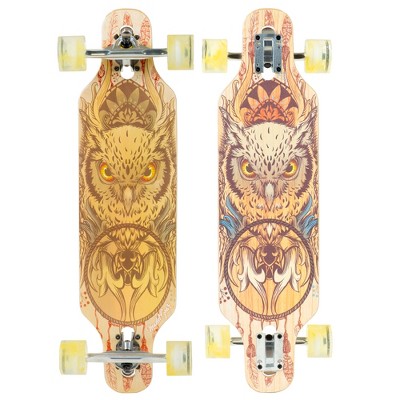 Madd Gear 31" Drop Through Longboard Skateboard 70mm Wheels ABEC-7 Bearings Maple Deck